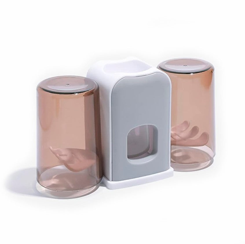 Soporte doble para cepillos dispensador